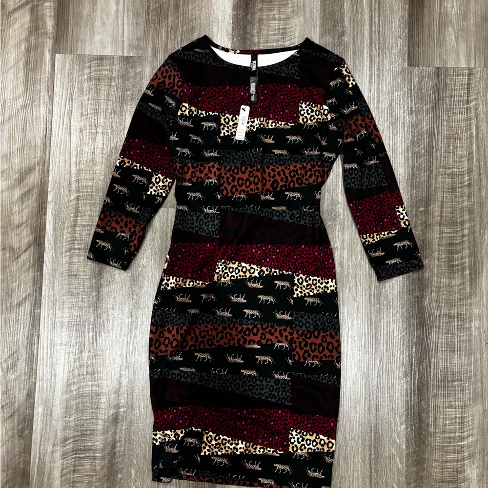 Victoria Sport Multicolor Long Sleeve Dress